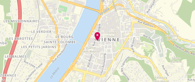 Plan de FOLLIS Laurence, 8 Rue Joseph Brenier, 38200 Vienne