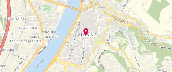 Plan de Marie Jo Boutique, 31 Rue Joseph Brenier, 38200 Vienne