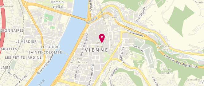 Plan de Fémina, 5 Rue Pérouillère, 38200 Vienne