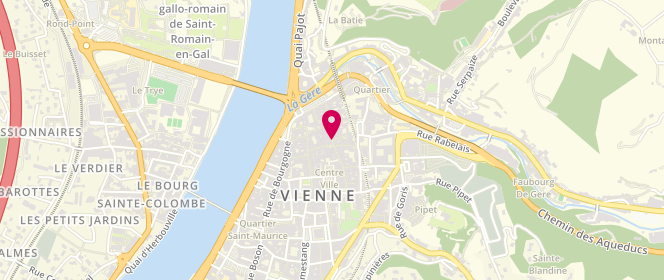 Plan de Etam Lingerie, 23-25 Rue des Orfèvres, 38200 Vienne