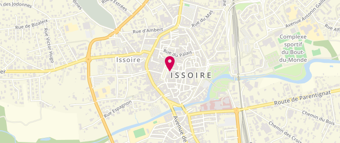 Plan de Julie And Co Issoire, 31 place de la République, 63500 Issoire