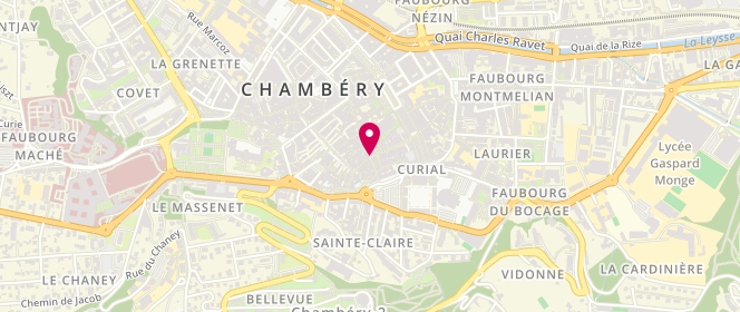 Plan de Chenu Zuzana, 136 Rue Croix d'Or, 73000 Chambéry