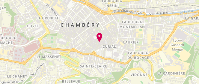 Plan de Ms & Jona, 91 Rue Croix d'Or, 73000 Chambéry