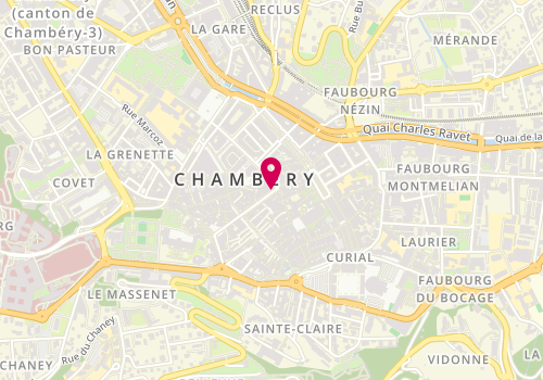Plan de Promod, 6 Rue de Boigne, 73000 Chambéry