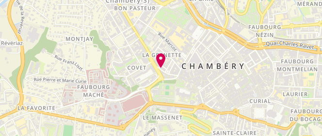 Plan de Cely, 18 Rue Sainte-Barbe, 73000 Chambéry