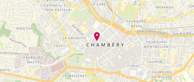 Plan de H&M, 3 place de Genève, 73000 Chambéry