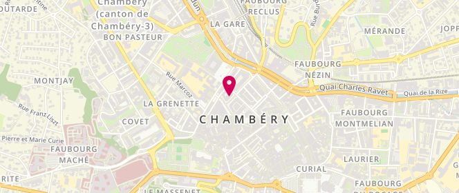 Plan de Levi's Store, 2 Rue de Maistre, 73000 Chambéry