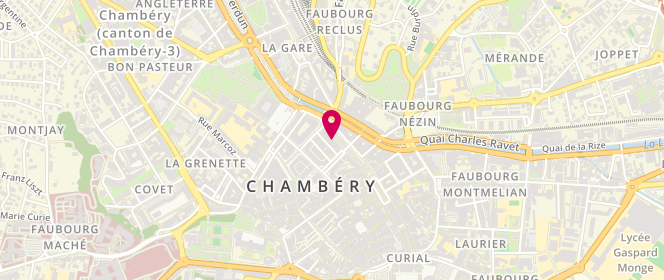 Plan de 1.2.3, 17 Boulevard de la Colonne, 73000 Chambéry