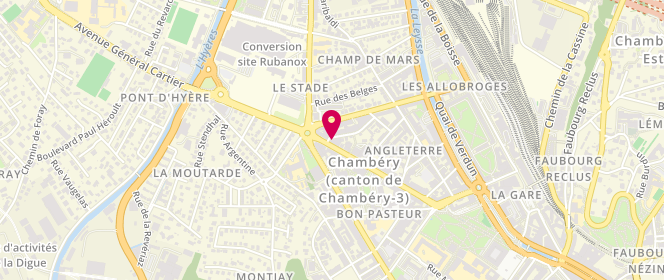 Plan de Paulette Ginette, 386 avenue du Comte Vert, 73000 Chambéry