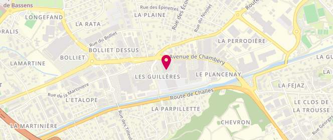 Plan de Orchestra Premaman, 282 avenue de Chambéry, 73230 Saint-Alban-Leysse