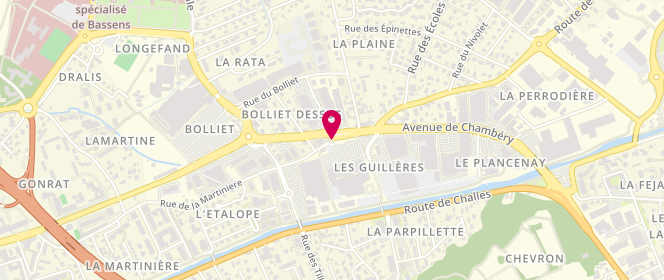 Plan de Babou, Rue Martiniere, 73230 Saint-Alban-Leysse