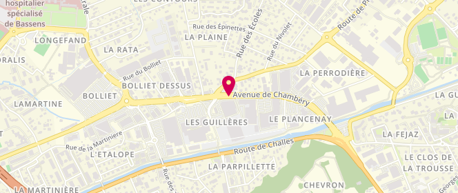 Plan de Carnaby, 282 Avenue Chambéry, 73230 Saint-Alban-Leysse