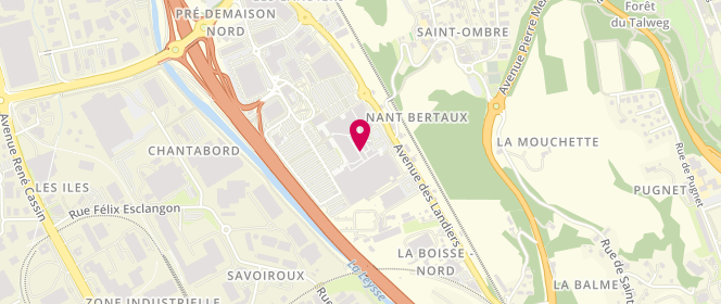 Plan de Kaporal, Centre Commercial Chamnord, 73000 Chambéry