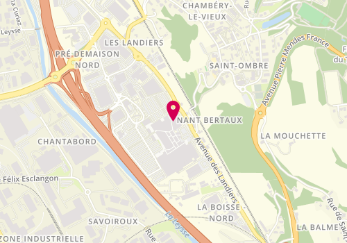 Plan de Superdry, 1097 avenue des Landiers, 73000 Chambéry