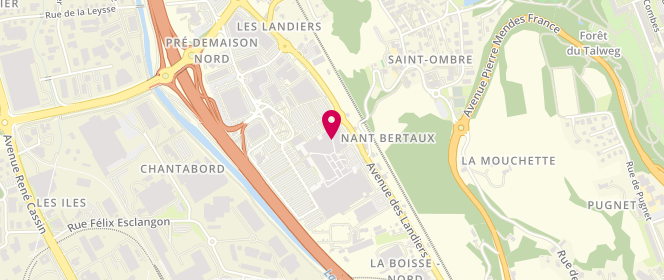 Plan de Calzedonia, Centre Commercial Chamnord
1097 avenue des Landiers, 73000 Chambéry
