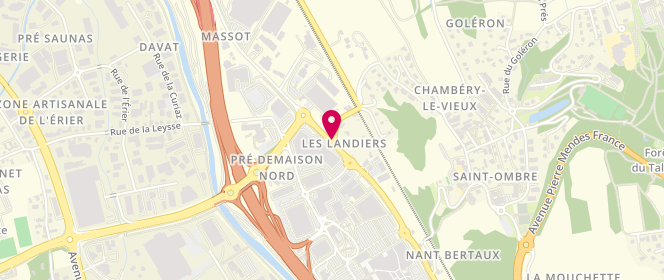 Plan de Jennyfer, 1097 avenue des Landiers, 73000 Chambéry