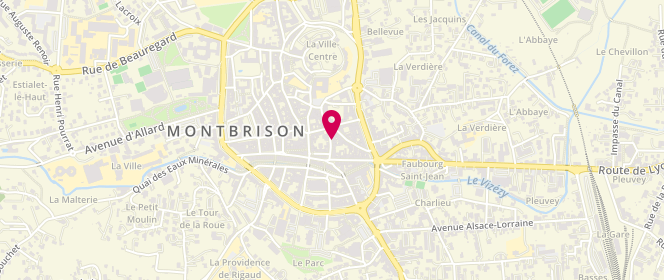 Plan de Laurdis, 16 Rue Simon Boyer, 42600 Montbrison