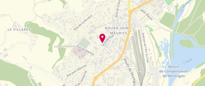 Plan de Eclipse, 202 Grande Rue, 73700 Bourg-Saint-Maurice