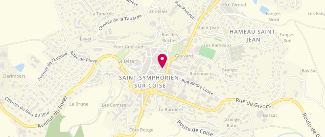 Plan de Tendre Passion, 53 Rue de Lyon, 69590 Saint-Symphorien-sur-Coise