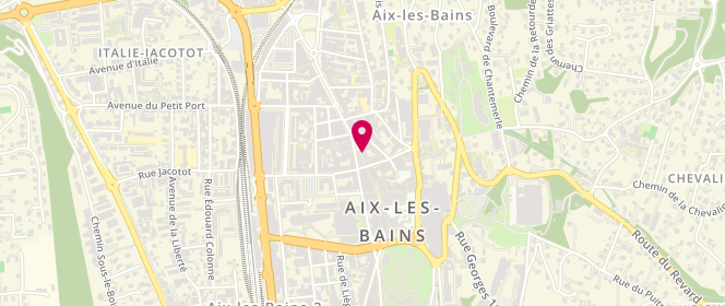 Plan de L'Usine Jeaner, 94 Rue de Genève, 73100 Aix-les-Bains