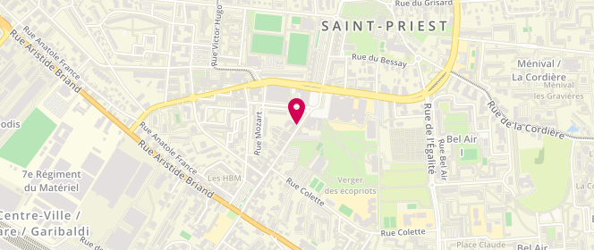 Plan de Sidonie, 58 Rue Henri Maréchal, 69800 Saint-Priest