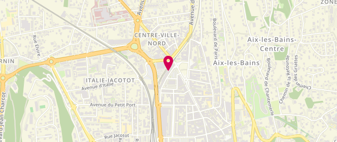 Plan de Maison du Bas, 4 place Georges Clemenceau, 73100 Aix-les-Bains