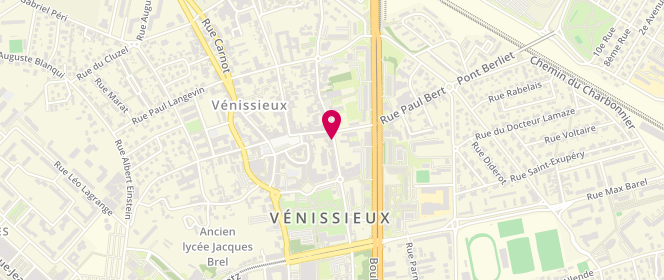Plan de Seven 7, 4 Rue Jules Ferry, 69200 Vénissieux