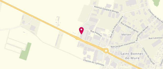 Plan de Devred, 33 Rue Pasteur
Chem. Du Chanay Zone Aménagement De, 69720 Saint-Bonnet-de-Mure
