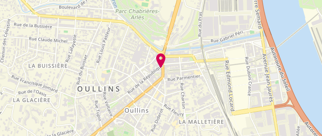 Plan de By Oullins, 68 Grande Rue, 69600 Oullins-Pierre-Bénite