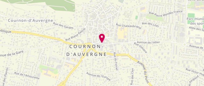 Plan de Jeanne, 11 Rue du Commerce, 63800 Cournon-d'Auvergne