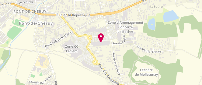 Plan de Tally Weijl, Zone Aménagement Les Dauphins
Rue des Ardennes, 38230 Tignieu-Jameyzieu