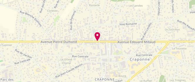 Plan de Christèle G, 98 avenue Pierre Dumond, 69290 Craponne