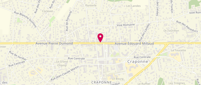 Plan de Armadio, 90 avenue Edouard Millaud, 69290 Craponne