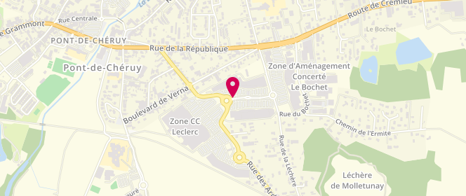 Plan de Célio, Place Dauphine, 38230 Tignieu-Jameyzieu