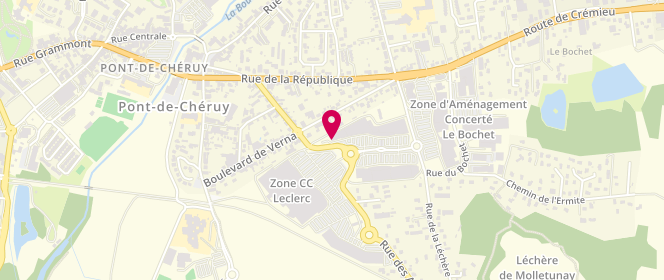 Plan de Georges et Corinne, 35 Bis Place du Dauphiné, 38230 Tignieu-Jameyzieu