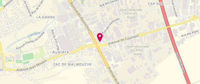 Plan de Degriffstock, 1 avenue de Cournon, 63170 Aubière