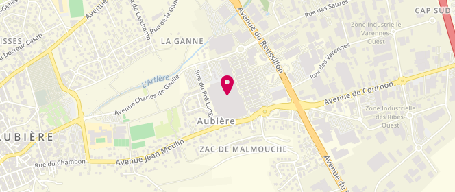 Plan de Cache Cache, Centre Commercial Auchan
101 avenue Jean Moulin, 63170 Aubière