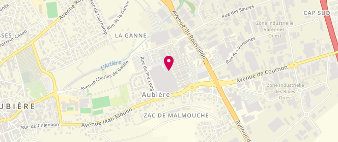 Plan de Celio, avenue du Roussillon, 63170 Aubière