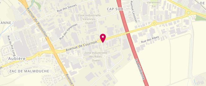 Plan de Étoile d'Un Jour, 52 avenue de Cournon, 63170 Aubière