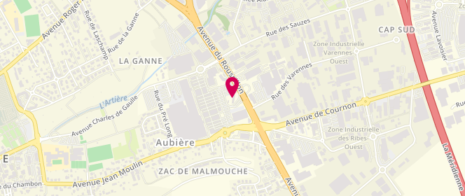Plan de Rougegorge Lingerie, Centre Commercial Auchan
12 avenue du Roussillon 0, 63170 Aubière