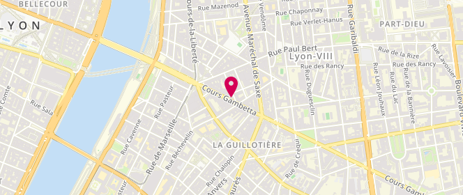 Plan de Elles et Moi, 31 Cours Gambetta, 69003 Lyon