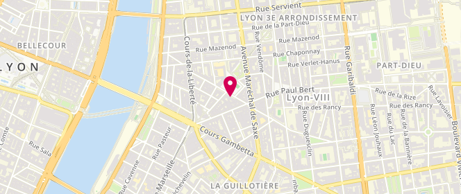 Plan de Elegance & Mouslime, 28 Rue Villeroy, 69003 Lyon