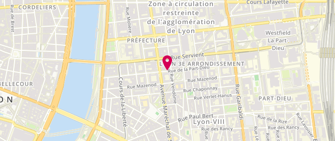 Plan de Caroll, centre Commercial Part Dieu, 69003 Lyon