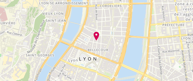 Plan de Fusalp Lyon, 8 Rue Gasparin, 69002 Lyon