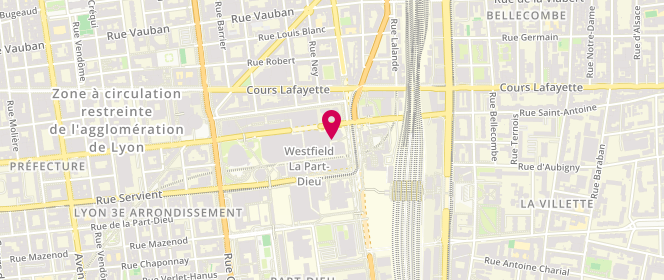 Plan de Primark, Tour Oxygene, Centre Commercial Part Dieu
17 Rue Dr Bouchut, 69003 Lyon