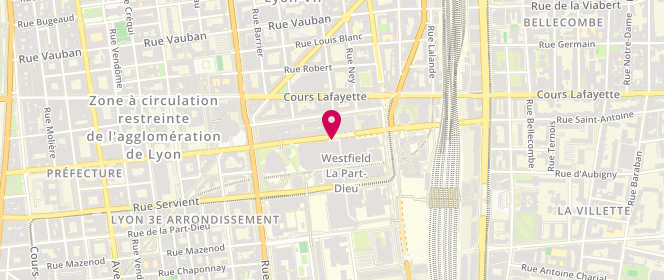 Plan de Burton Of London, 17 Rue Dr Bouchut, 69003 Lyon