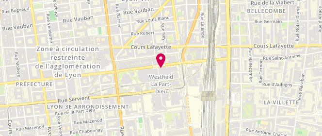 Plan de Christine Laure, 17 Rue Dr Bouchut, 69003 Lyon