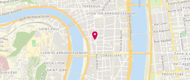 Plan de Volcom, 28 Rue Paul Chenavard, 69001 Lyon