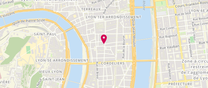 Plan de Lydo Tissus, 42 Rue du Président Édouard Herriot, 69001 Lyon