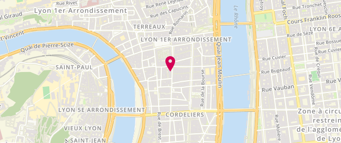 Plan de Gianni Ferrucci, 36 Rue du Président Édouard Herriot, 69001 Lyon